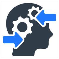 Decision Making Process icon concept vector