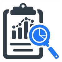 Seo Report icon concept vector