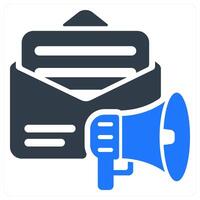 Email Marketing icon concept vector