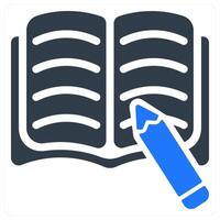 Article Writing icon concept vector