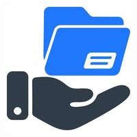 File Sharing icon concept vector