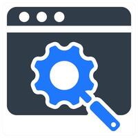 Search Engine Optimization icon concept vector