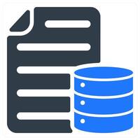 Search Document icon concept vector