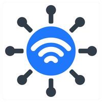 Database Document icon concept vector