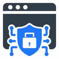 Wifi Protection icon concept vector