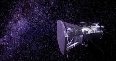 Parker Solar Probe traveling through deep space capturing solar secrets video