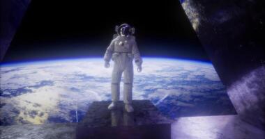 Astronaut explores new dimensions above Earth during space mission video