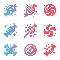 Twix Candy Collection Logo Design vector
