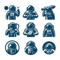 Chris Hadfield Astronaut Collection Design vector