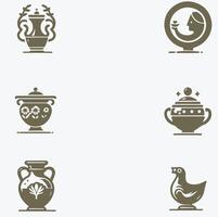 Timeless Clayworks collection logo vector