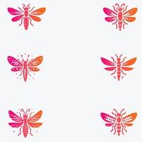 Glimmer Flare collection logo vector