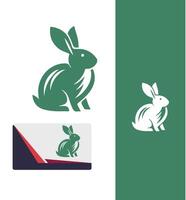 Wabbit Works Rabbit Logo vector