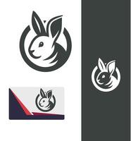 Whisker Wars Rabbit Logo vector