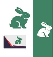 Boundless Bunny Rabbit Logo vector