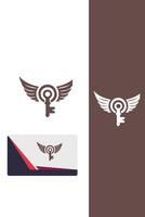 Horizon Key Wings Logo vector