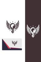 Freedom Key Logo Design vector
