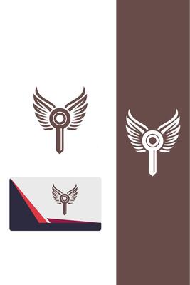 Flight Master Key Wings Logo