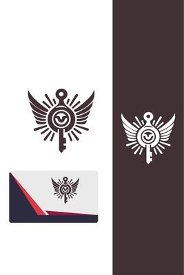 Elevate the Key Wings Logo