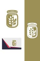 Jar of Goodness jar pastry vector