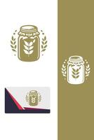 Treats in a Jar jar pastry vector