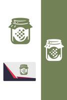 Jar of Decadence Pastry jar vector