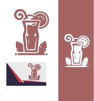 Blend Central Smoothie drink vector