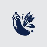 Freshly Rooted Vegetable Logo vector