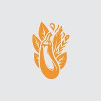 Root to Rise Vegetable Logo vector