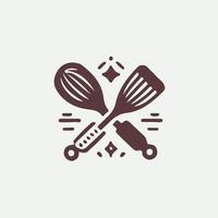 Flour Frost Bakery Baking logo vector