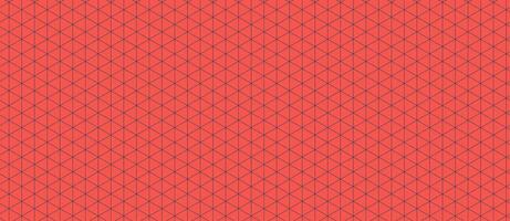 Vibrant coral geometric pattern. Intricate, repeating design of interconnected triangles creates a modern, textured effect. Ideal for backgrounds, website designs, or textile prints. vector
