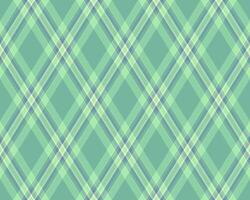 Subtle pastel green and blue diagonal plaid pattern. Perfect for textile designs, website backgrounds, or stationery. Evokes feelings of calm and serenity. vector