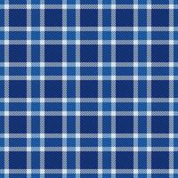 Elegant blue and white plaid pattern. Perfect for textile design, website backgrounds, or fashion projects. This classic design evokes feelings of comfort and sophistication. vector