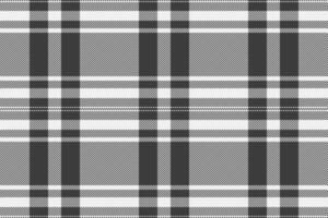 Classic black and white plaid pattern. Perfect for textile design, website backgrounds, or adding a touch of timeless style to your projects. vector