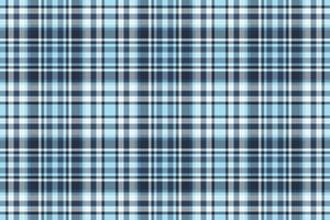 Elegant blue and white plaid pattern. Perfect for textile design, website backgrounds, or adding a touch of classic style to any project. This seamless texture offers a versatile, clean aesthetic. vector