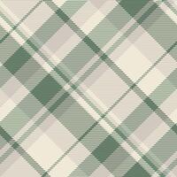 Crease plaid background texture, handmade tartan check textile. Festive pattern seamless fabric in pastel and light colors. vector