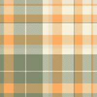 Improvement check textile texture, sexual background seamless tartan. Customizable pattern fabric plaid in pastel and orange colors. vector