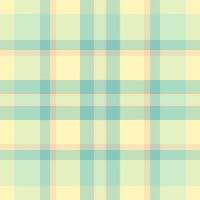 Soft pastel plaid pattern in yellow and teal. Perfect for springsummer designs, textiles, backgrounds, and packaging. A calming and versatile design, evoking feelings of serenity and warmth. vector