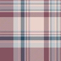 Complexity tartan check pattern, website background plaid. Softness fabric seamless textile texture in light and red colors. vector