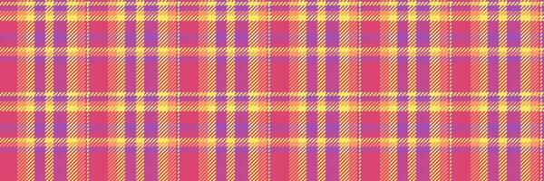 Setting tartan pattern seamless, checkered plaid background . Festival check texture fabric textile in red and purple colors. vector