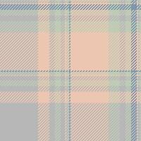 Attire fabric seamless background, online tartan texture. Identity textile check pattern plaid in grey and light colors. vector