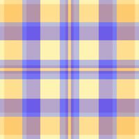 Warm seamless tartan background, attire texture check. Identity textile fabric plaid pattern in pastel and amber colors. vector