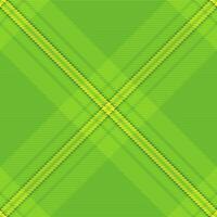 Vibrant green and yellow plaid pattern. Perfect for textile designs, website backgrounds, or any project needing a fresh, energetic feel. This seamless texture evokes nature and spring. vector