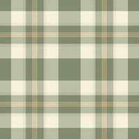 Elegant sage green and cream plaid pattern. Perfect for textile design, website backgrounds, or crafting projects. This subtle yet stylish texture evokes feelings of calmness and sophistication. vector
