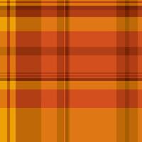 Pride tartan seamless, service check fabric plaid. Real pattern background textile texture in orange and bright colors. vector