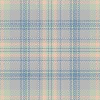 Soft pastel plaid pattern. Elegant and versatile design ideal for textiles, apparel, and website backgrounds. Subtle color palette evokes feelings of calm and sophistication. vector