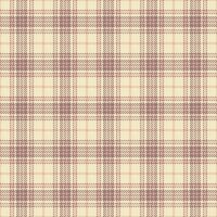 Elegant beige and brown plaid pattern. Perfect for textile design, fashion, home decor, or website backgrounds. Subtle texture evokes warmth and comfort. vector