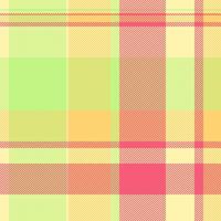Fade textile background fabric, christmas ornament texture plaid . Cover tartan seamless pattern check in yellow and green colors. vector