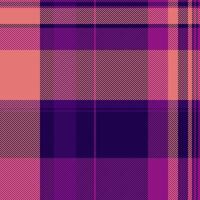 Nostalgic pattern textile background, indian texture seamless. Grungy tartan check fabric plaid in dark and red colors. vector