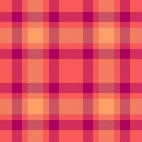 Design textile tartan , fade pattern fabric seamless. Checked check background plaid texture in red and pink colors. vector