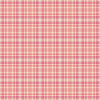 Graphical background pattern textile, quiet fabric plaid . Naked texture tartan check seamless in red and bisque colors. vector